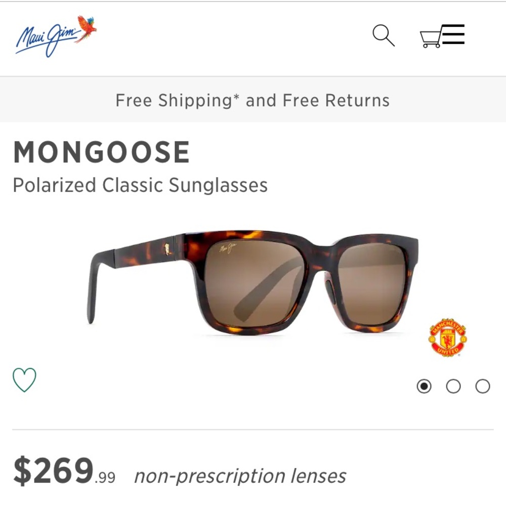 Maui Jim Mongoose Sunglasses